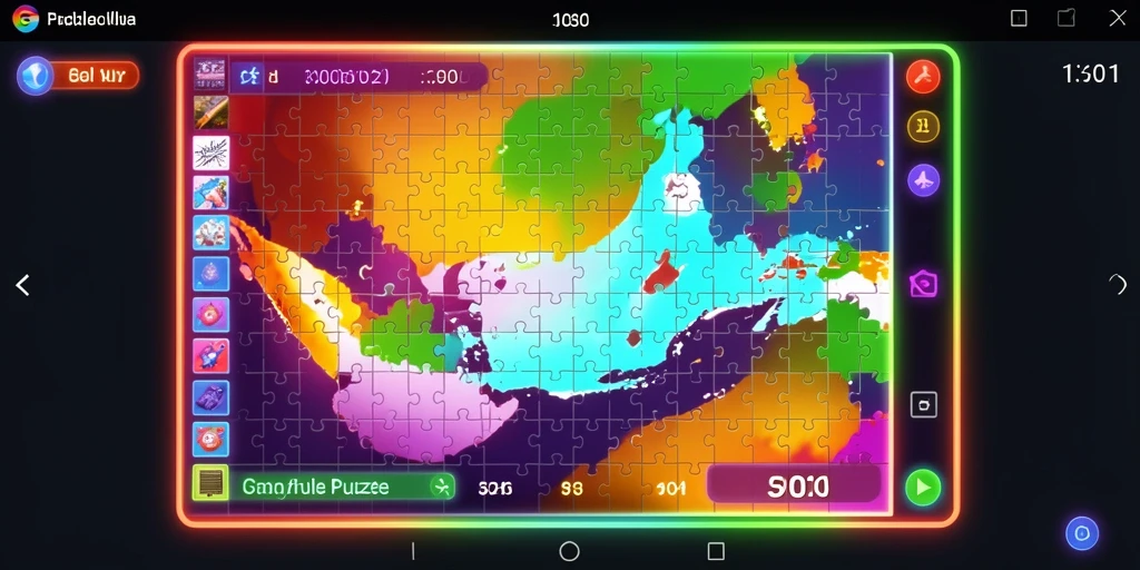 Tampilan grafis yang memukau dalam petualangan.