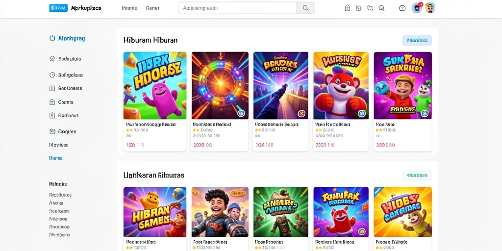 Tampilan utama aplikasi BULANTOGEL yang bersih dan intuitif.