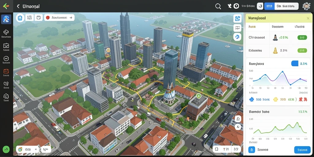Screenshot menampilkan karakter utama dalam petualangan.