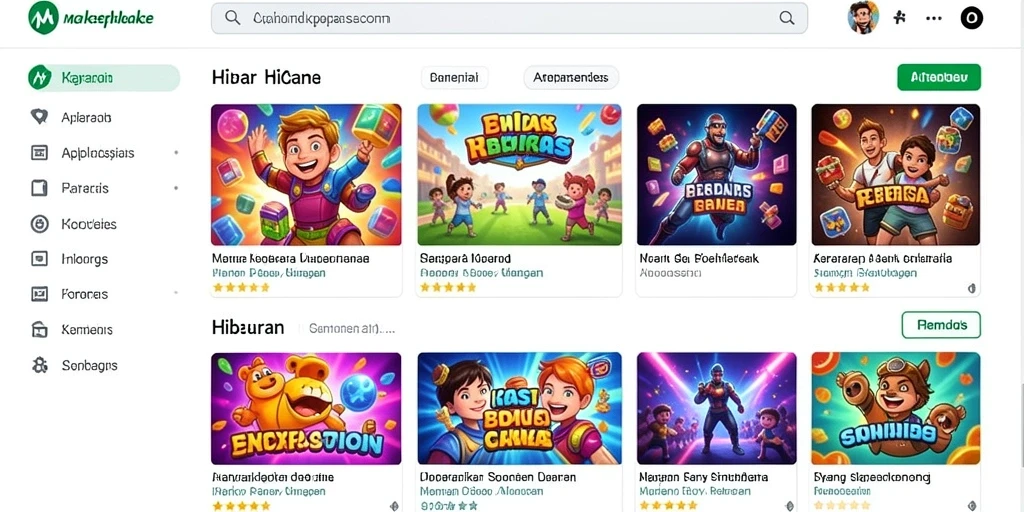 Gambar antarmuka utama RSNVIP6 yang menarik.