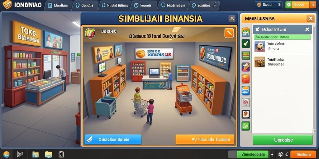 Tampilan antarmuka pengguna yang intuitif dan menarik.