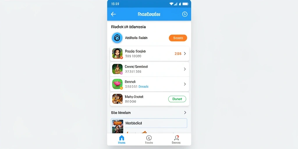 Screenshot menampilkan pemandangan fantastis dalam game.